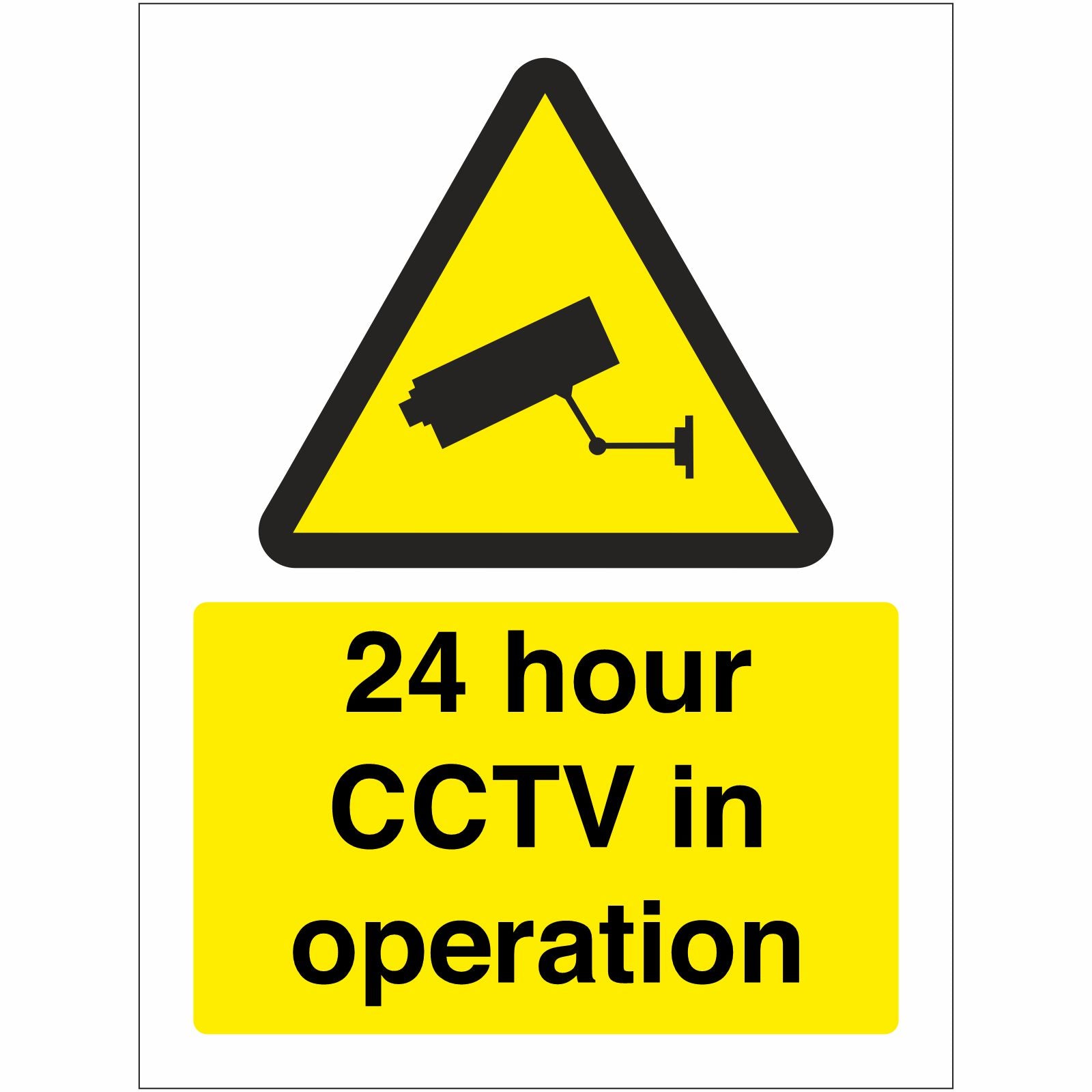 24 Hour CCTV In Operation