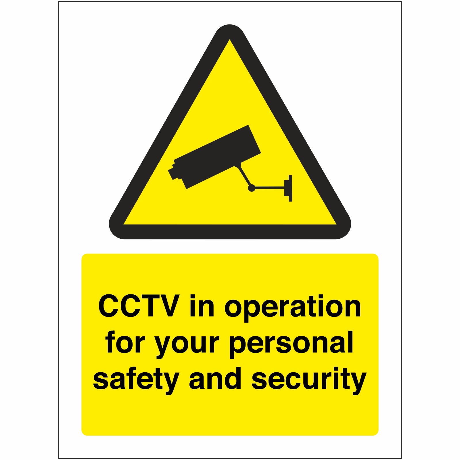 CCTV In Operation For Your Personal Safety And Security