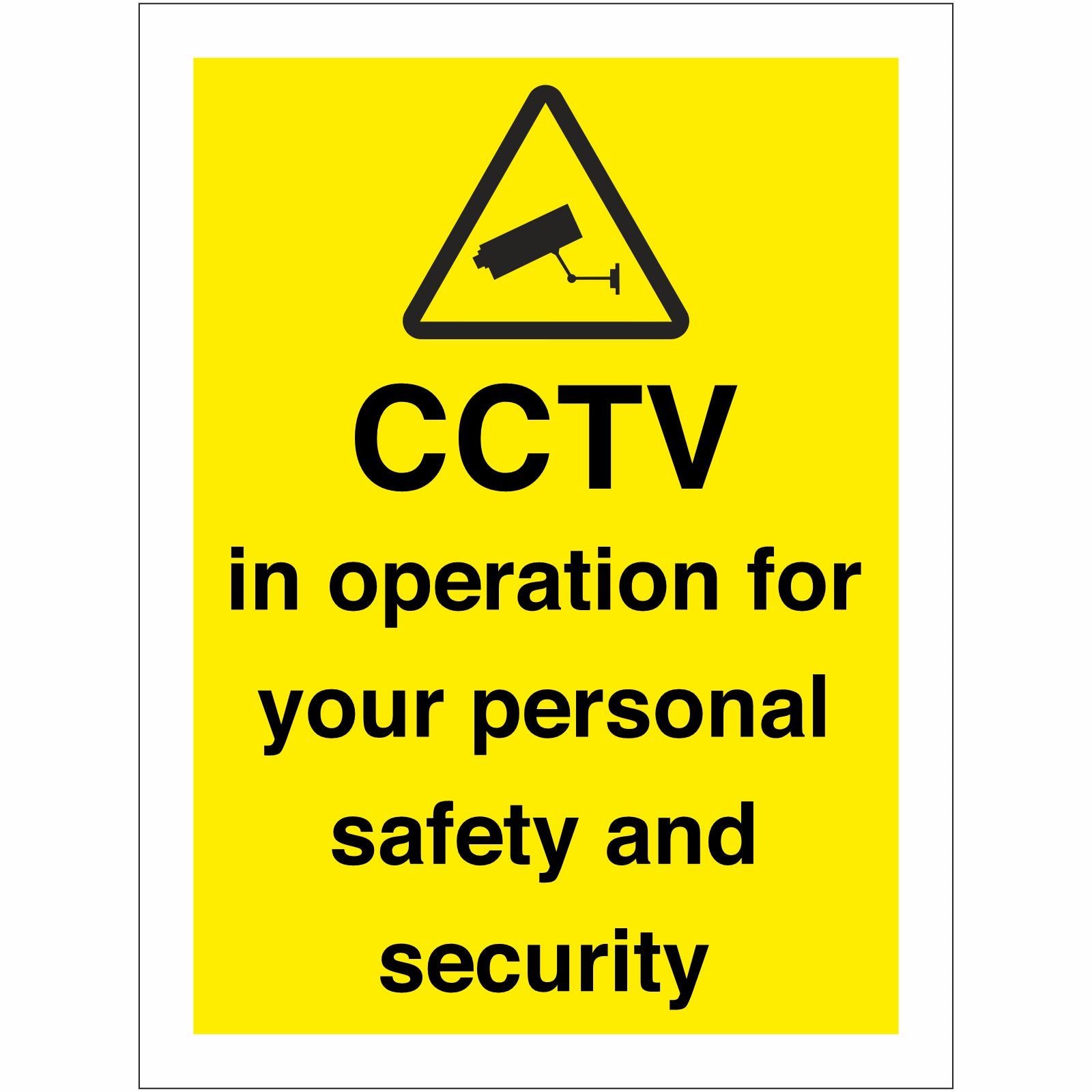For Your Personal Safety and Security