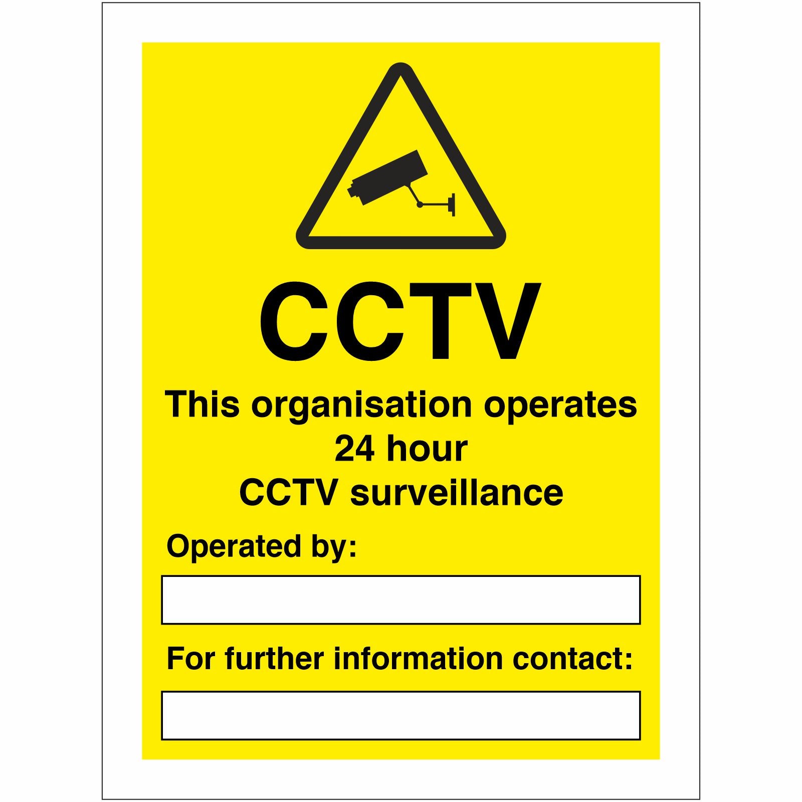 CCTV This Organisation Operates 24 Hour CCTV
