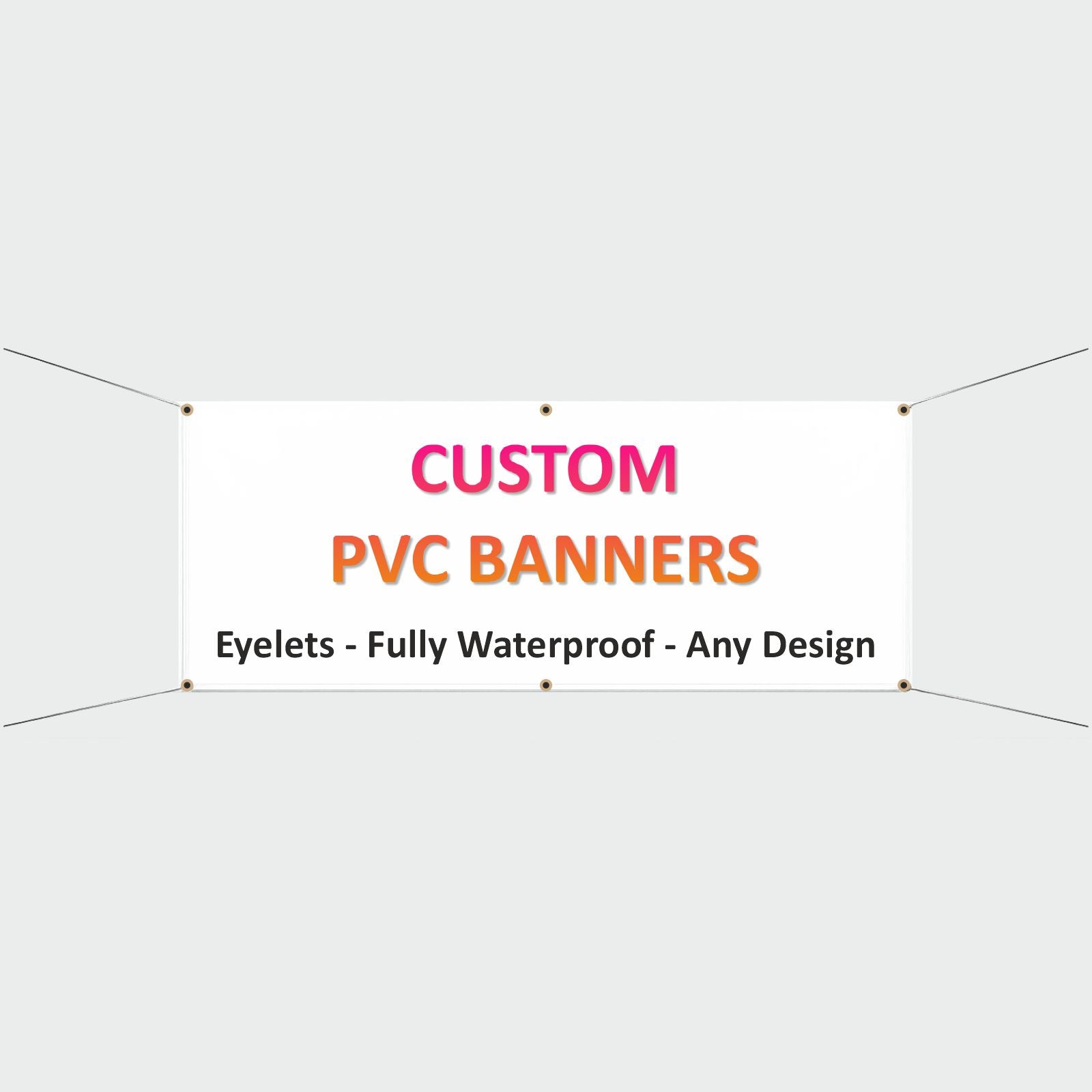 Personalised PVC Banner
