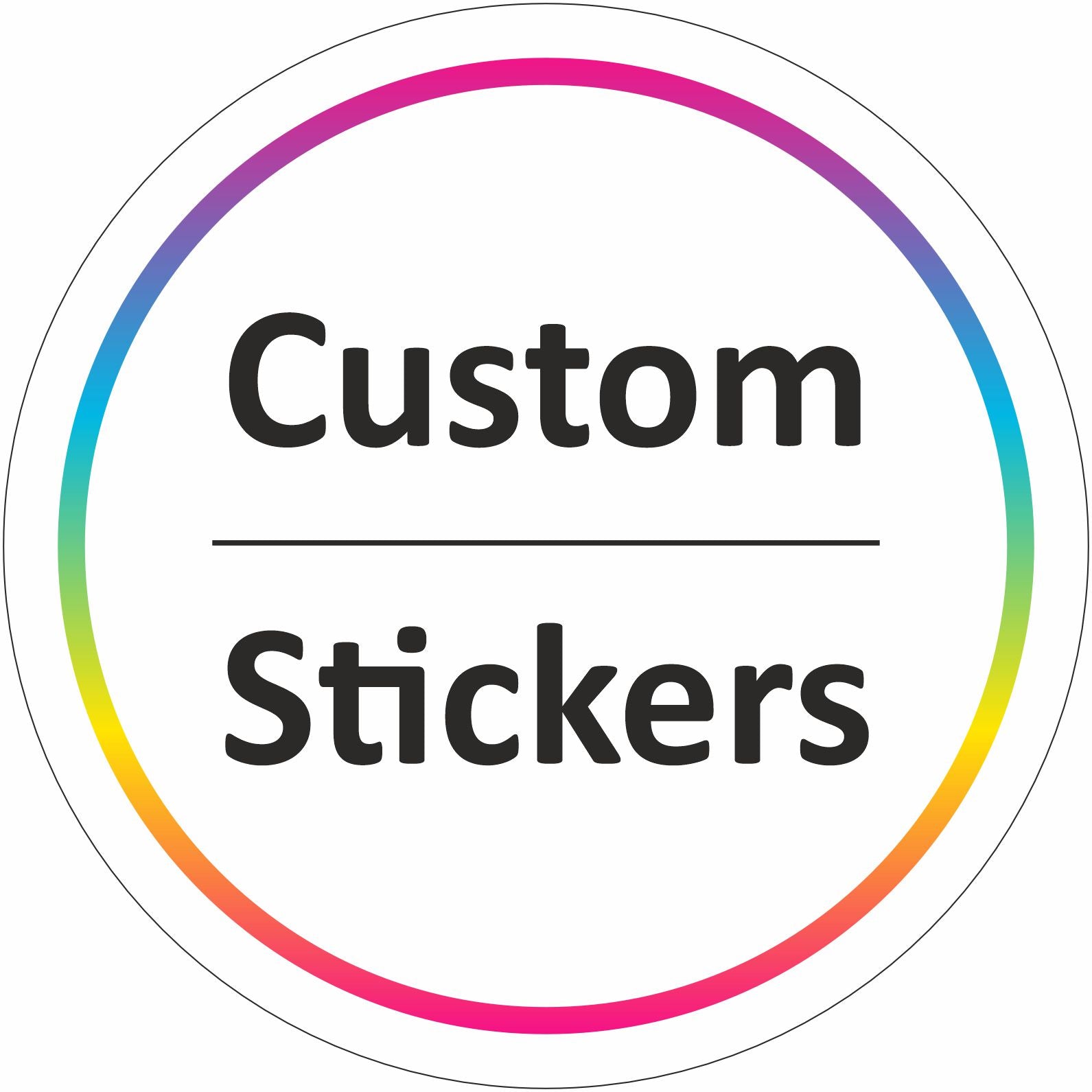 Custom Circle Stickers