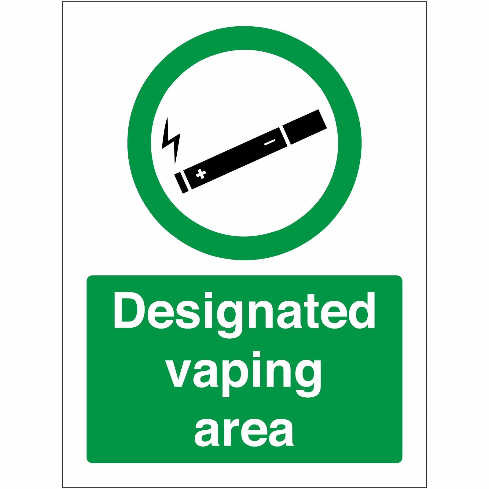 Designated Vaping Area