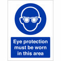 Eye Protection Worn In This Area