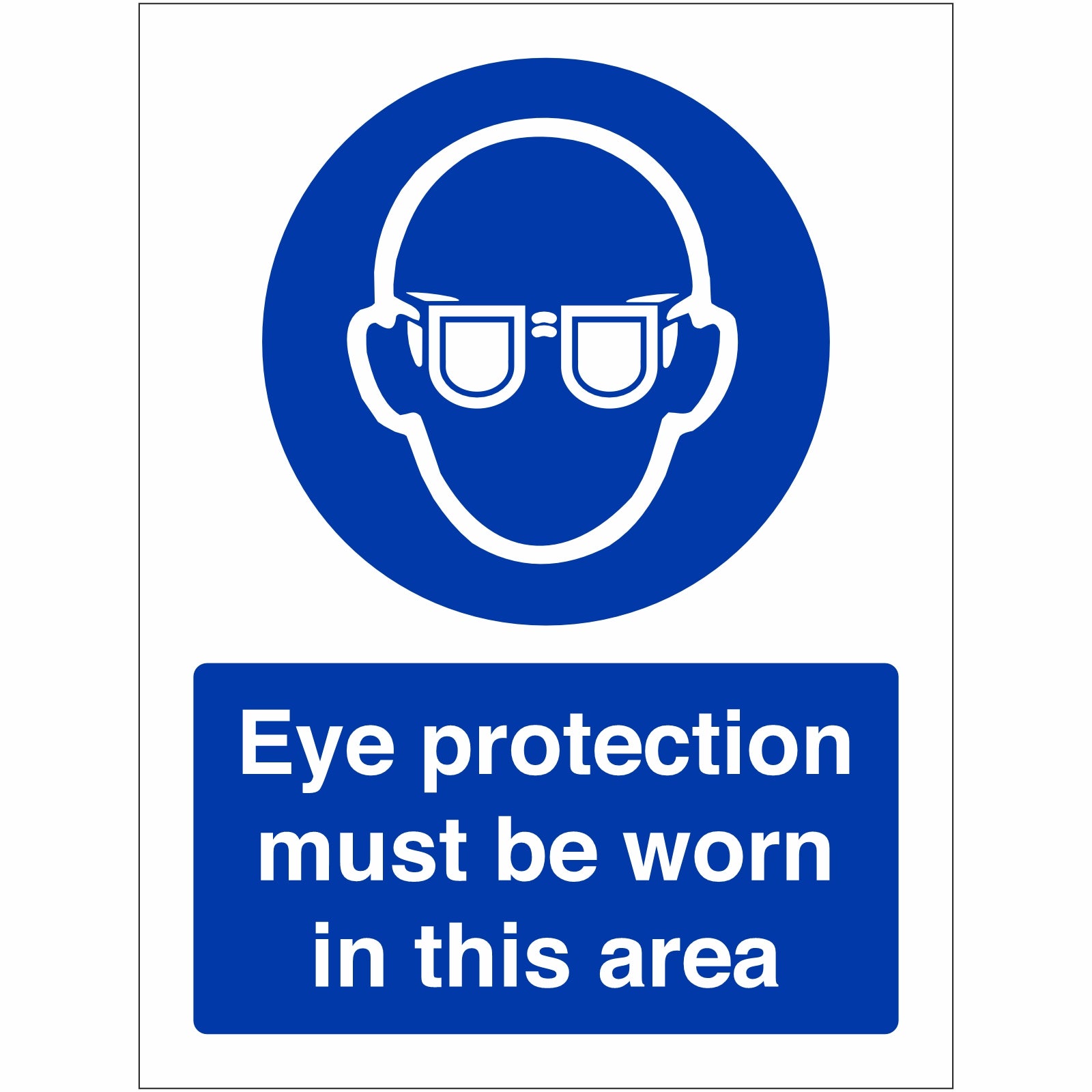 Eye Protection Worn In This Area