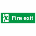 Fire Exit Running Man Left