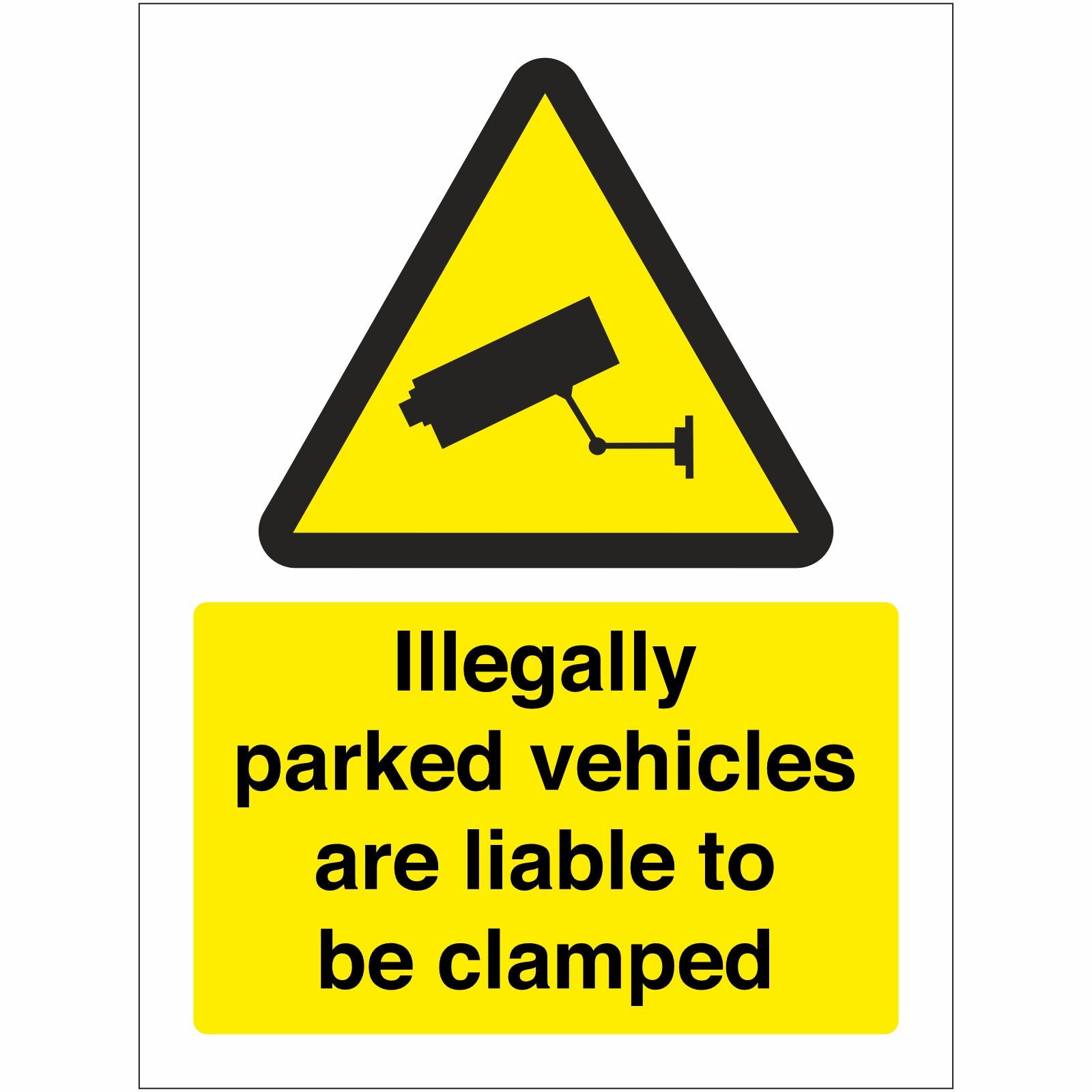 Illegally Parked Vehicles Are Liable To Be Clamped