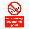 No Smoking Beyond This Point