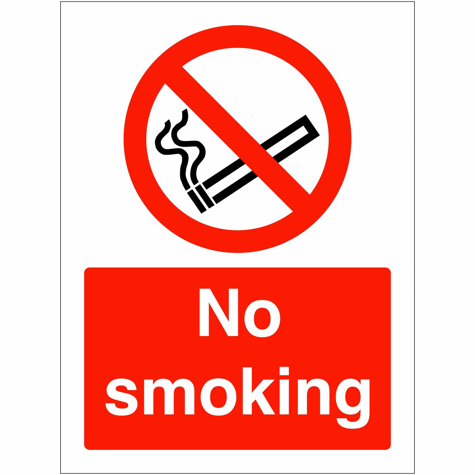 No Smoking