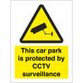 This Car Park Is Protected By CCTV Surveillance